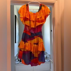 Buddy love sunset dress off shoulder